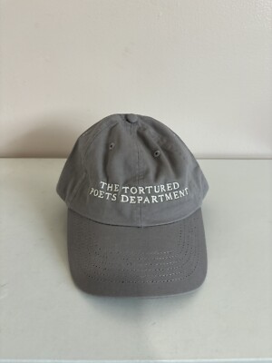 The Tortured Poets Department Gray Dad Hat Taylor Swift The Tortured Poets Department Gray Dad Hat  main image 2