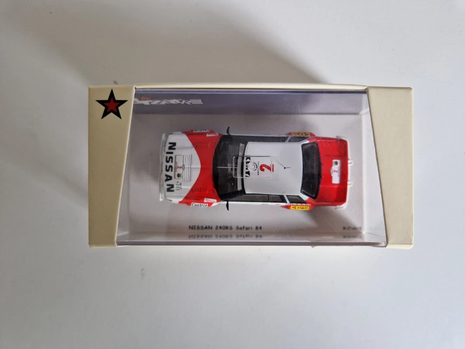 Bizzarro 1/43 Marlboro Nissan 240RS Mehta/Combes - Safari Rally 1984 - BZ221 - Immagine 4 di 4