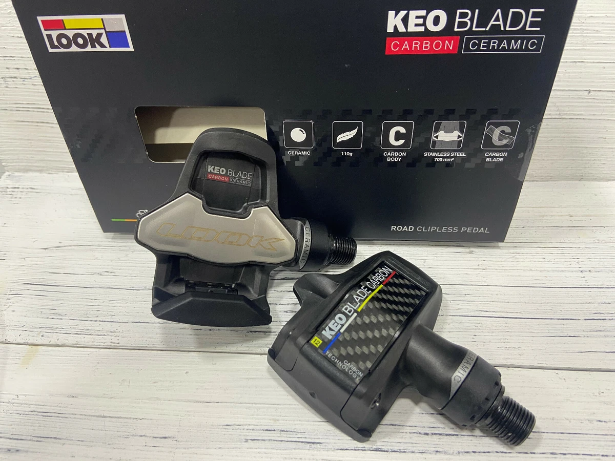 LOOK Keo Blade Carbon Ceramic 12/16Nm Road Clipless Pedal (Black