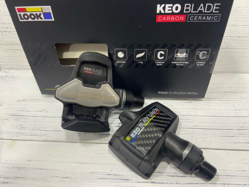 LOOK Keo Blade Pedale senza clip da strada in ceramica carbonio 12 Nm (nero) #00022007 - Foto 1 di 9