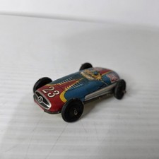 Vintage Racer Toy Race Car 23 Tin Made In Japan
