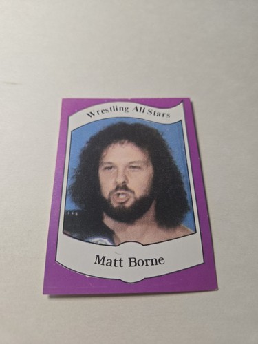Matt Borne #36 1983 Wrestling All Stars card
