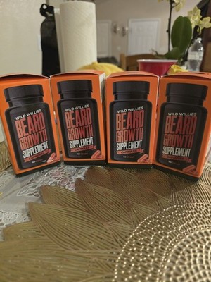 Wild Willies Fuller & Healthier Looking Beard Growth  EXP:  02/28 Supplement 