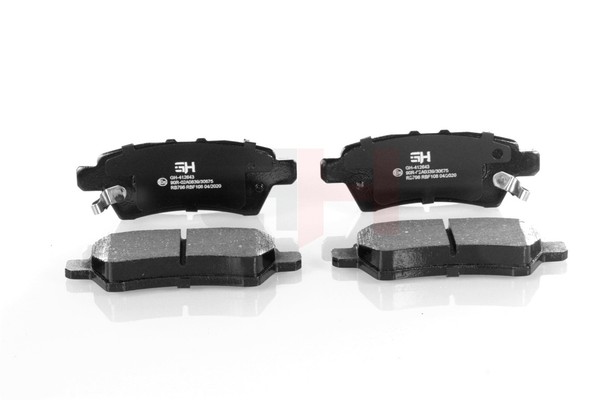 Bremsbelagsatz Scheibenbremse Gh GH-412643 FüR Nissan Pathfinder 3 R51 Navara-image