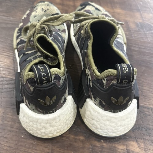 Adidas NMD_R1 SAVANNA/BROWN/SAVANNA FZ0076 Size 5 GUC Camo - Picture 4 of 8