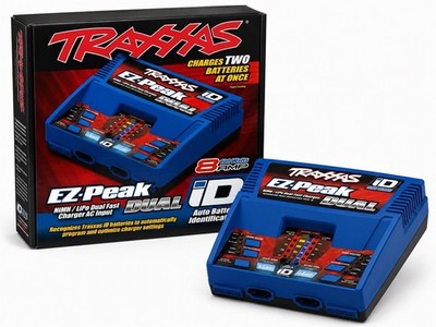 Traxxas 2972 EZ-Peak DUAL Output Auto-iD LiPo NiMH NiCad Charger(NEW)