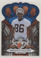 2010 Panini Crown Royale Blue 26/100 Johnathan Haggerty #136 0r4