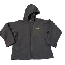 The Northface Boys Fur Lined Jacket Size XS 6 Hoodie Zip Up