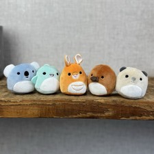 Squishmallow Squishville - Down Under Squad Bundle - Koala, Kangaroo Etc.