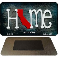 California Home State Outline Novelty Magnet M-11996 3.5" x 2" Magnet (M)
