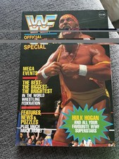 WWF Official Annual special Paper Back 1991 WWE Hulk Hogan World wrestling