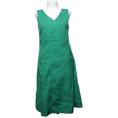 Qiero, Kleid, Größe: 38, Grün, Baumwolle/Elasthan/Polyamid, Einfarbig #iC8