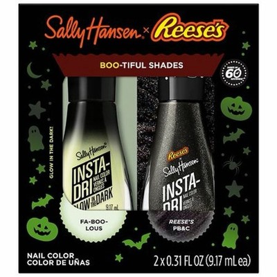 Sally Hansen Reese s Limited Edition Nail Polish Set, Halloween, Glow In  Dark