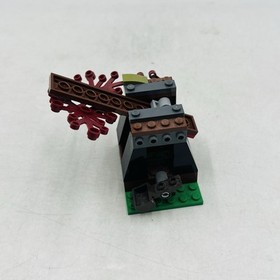 LEGO Castle Catapult Partial Set 8873 7091 Base Red Projectiles Vtg Parts Lot