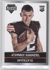 2014 Panini Black Friday Rookie Portrait Decoy Thick Stock Johnny Manziel #1 0f8