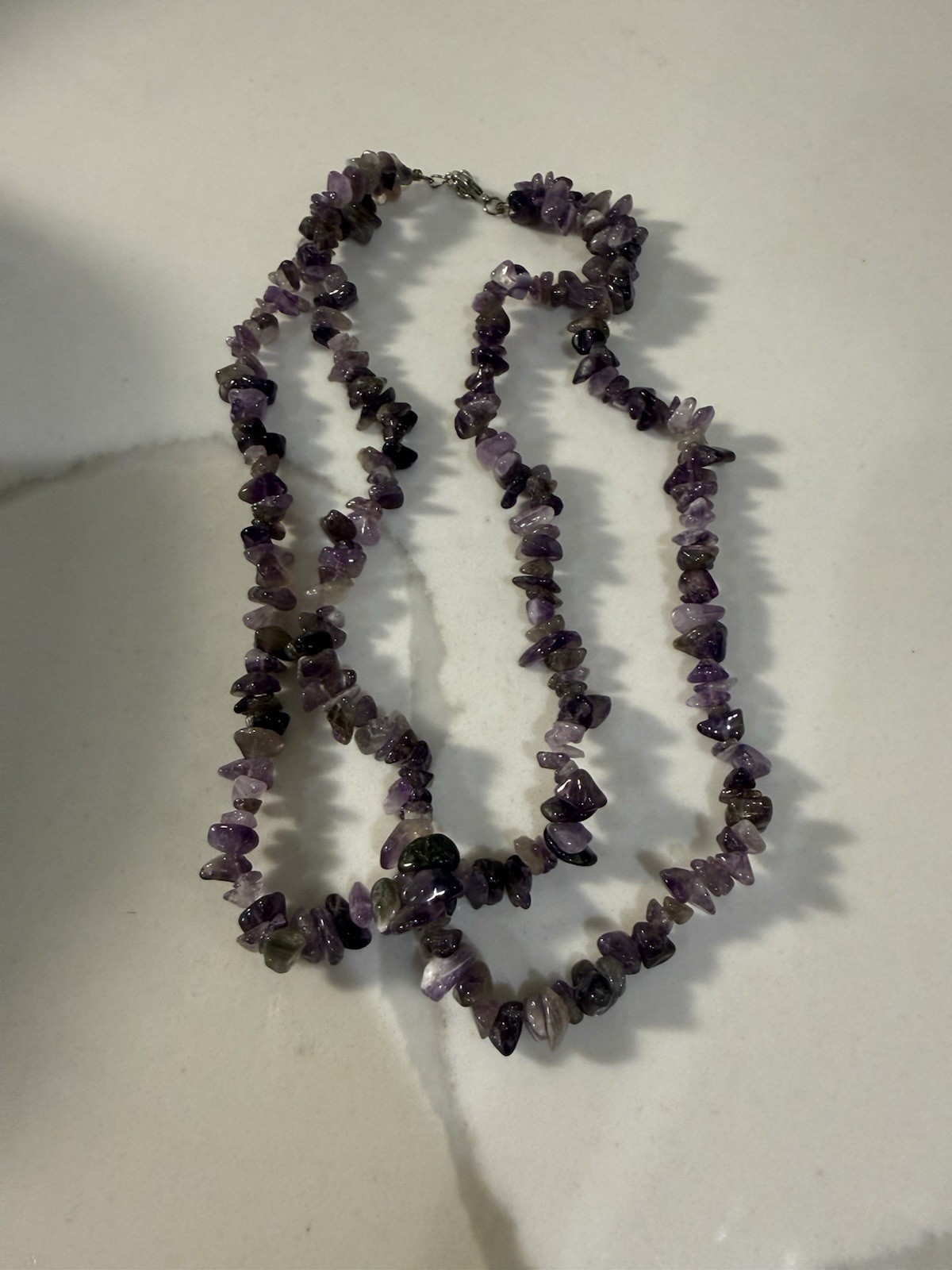 Amethyst Gemstone irregular tumbled gemstone chip… - image 2