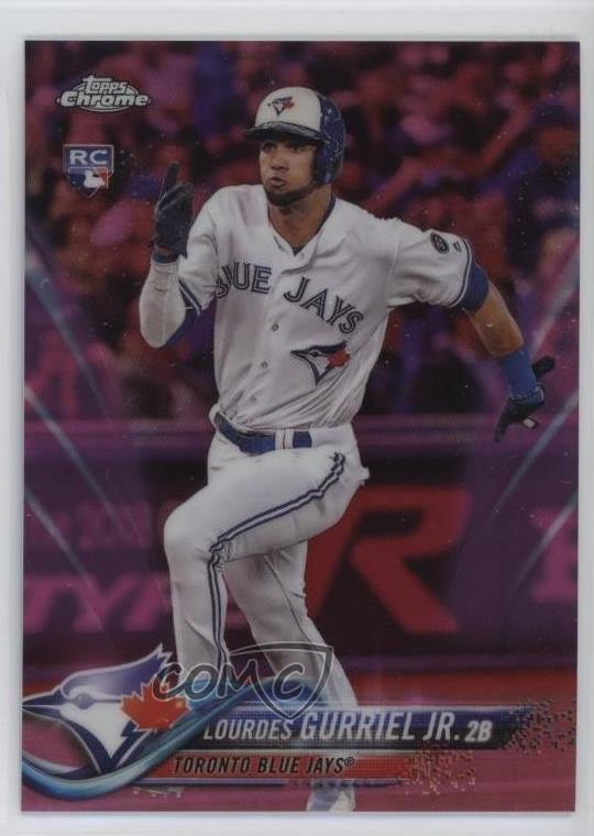 2018 Topps Chrome Update Target Exclusive Pink Refractor Lourdes Gurriel Jr 19n6