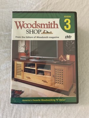 Woodsmith Shop Season THREE 2 DVD +  1 CD ROM 13 Episode TV Show Set NEW HTF