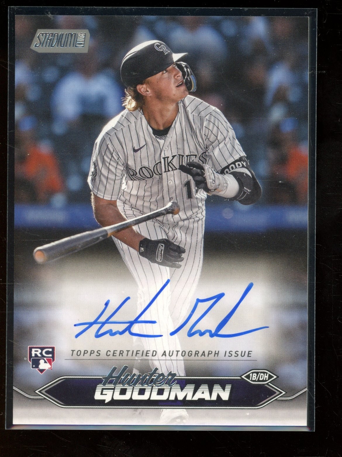 2024 Topps Stadium Club Hunter Goodman Auto RC #SCBA-HG