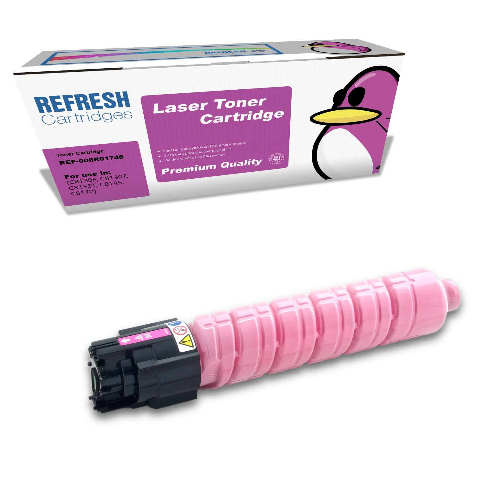 Refresh Cartridges Magenta 006R01748 Toner Compatible With Xerox Printers
