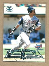 1998 Pacific Crown Collection Platinum Blue Garret AndersonAnaheim Angels #2