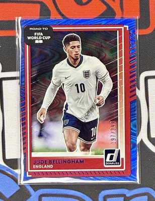 2025 Panini Donruss FIFA Road To World Cup Jude Bellingham #63  Blue Swirl /399
