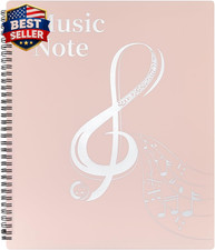 Sheet Music Folder for Letter Size 8.5X 11 Inches, 60 Pages