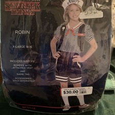 Stranger Things ROBIN Costume Cosplay XL 14-16 