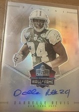 Darrelle Revis /50 Topps Chrome Hall Of Fame 2025 On Card Auto