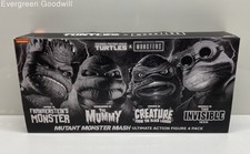 Teenage Mutant Ninja Turtles Mutant Monster Mash | Ultimate Action Figure 4 Pack