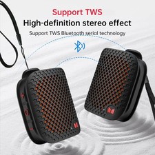 Monster M3 Magnetic Clip On Mini Bluetooth Speaker V5.4 Portable Outdoor Bass