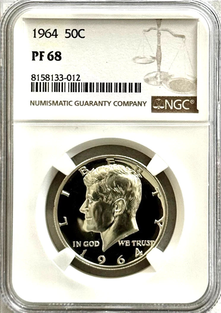 PR 68 Graded 1964 Kennedy US Half Dollars (1964-Now) for sale | eBay