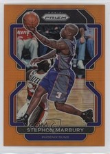 2021-22 Panini Prizm Orange Prizm 27/49 Stephon Marbury #277 01qb