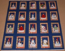 44"x44" Daisy Kingdom Fabric HEAVEN AND NATURE SING PATCH Sandi Gore Evans #1149