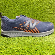 New Balance 412 Mens Size 15EE Blue Gray Industrial Alloy Toe Safety Work Shoes