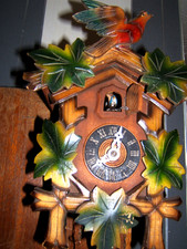 Vintage  German Black Forest Cuckoo Clock, not fully working