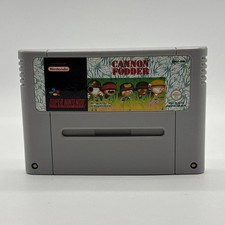 Thumbnail of ebay&reg; auction 397520300101 | Cannon Fodder (Super Nintendo) SNES Spiel Modul [Zustand Gut] Virgin - SNSP-006