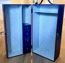 Franklin Mint Diana Princess of Wales Blue Doll Trunk Only