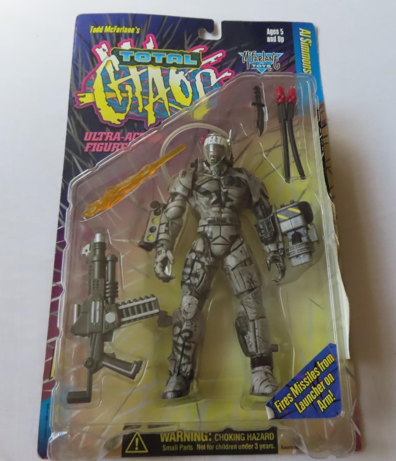 Total Chaos Al Simmons Series 1 - Todd McFarlane's in 1996