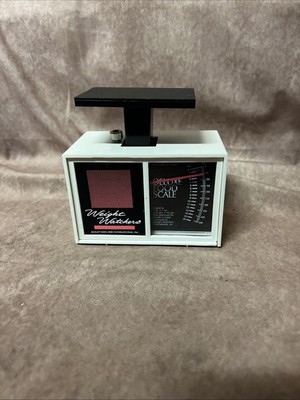 Vintage Weight Watchers International Inc. Deluxe Food Scale 1 Lb Capacity