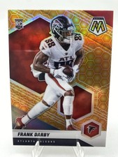 2021 Panini Mosaic Frank Darby  Honeycomb Rookie Card #389 Falcons. rookie card picture