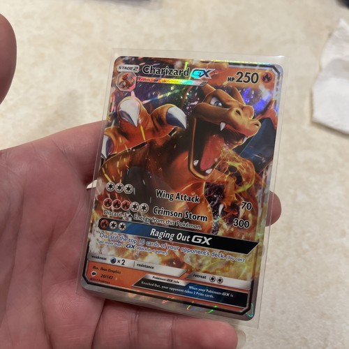 Charizard GX 20/147 Holo GX Rare Burning Shadows Pokemon TCG