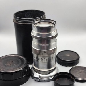 Vintage Jupiter-11 135mm f/4 prime lens a Soviet-era telephoto Working Prop