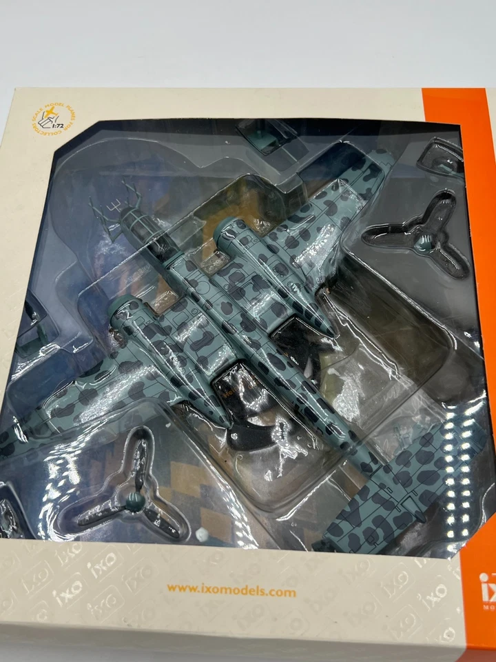 IXO Models Junior WW2 German Heinkel He 219A-0 Uhu Diecast Model Plane 1/72 NIB - Image 4 of 4
