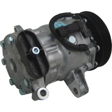 GPD A/C Compressor with 6 groove pulley Direct Fit