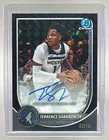 Terrence Shannon Jr 2025 Bowman Chrome Black Geometric Refractor Auto 2/10