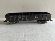 Marx 347000 - O Gauge - PENNSYLVANIA - PRR - Black Gondola Tinplate - Vintage!