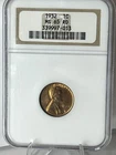 1932-P Lincoln Wheat Cent, NGC MS 65 Red, Beautiful Wheat Penny