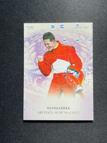 2025 Topps Eccellenza F1 Supremo Michael Schumacher 43/50 Purple JS72