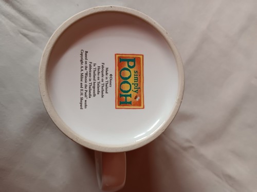 Vintage "Simply Pooh" Disney's Winnie the Pooh Coffee Mug "TIME .....SOMETHING" - Picture 10 of 10